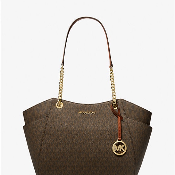 MICHAEL KORS
Jet Set Large Signature Logo Shoulder Bag - Picture 12 of 14